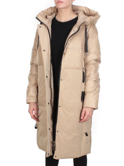 2211 BEIGE Пальто зимнее женское LYDIA (200 гр. холлофайбер) - Fashion фото 7