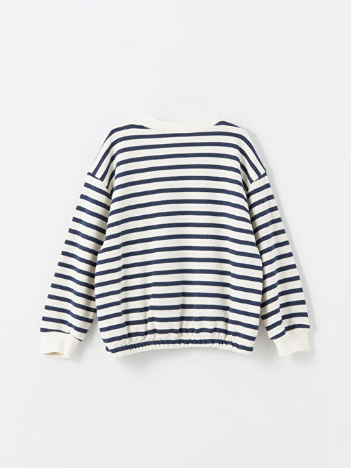 Bisiklet Yaka K?z ?ocuk Sweatshirt - Waikiki фото 2