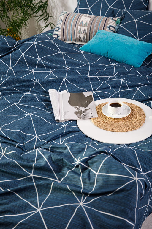 КПБ Грани Н поплин + серебро