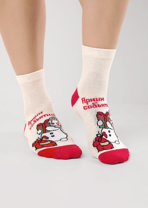 (CLE) Д2565 носки жен. НГ (ЧЗ)