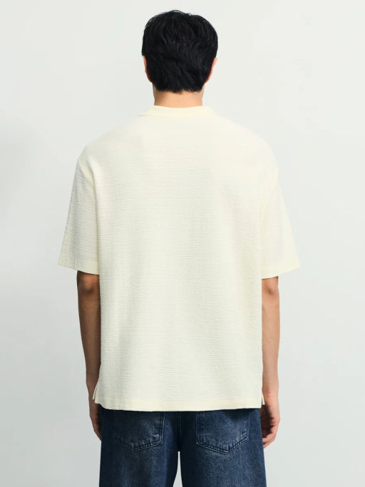 Футболка поло на молнии / Zarina  фото 5