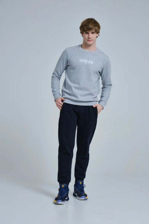 Свитшот с флисом Серый - Anta фото 4