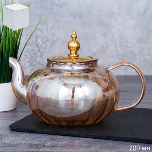 Чайник заварочный 850 мл рифленый тонированный / LCTP5541 /уп 48/ - Галеонтрейд фото 11