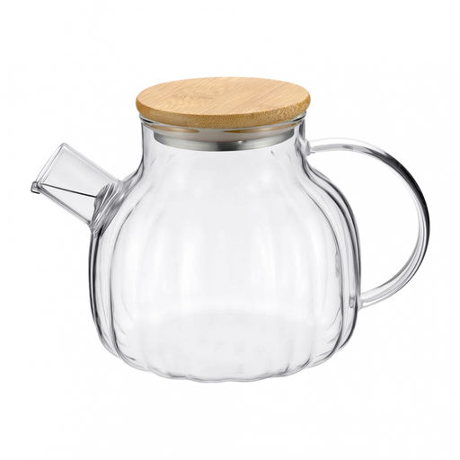 Чайник заварочный 1,0л Linea FRANCO стекло, с ситечком арт. 93-FR-TEA-14-1000