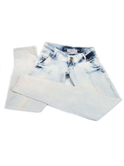 X729 LT. BLUE Джинсы женские - Fashion фото 3