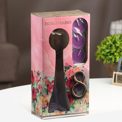 Набор подарочный Париж (диффузор и свечи) орхидея, Богатство Аромата 8 марта  фото 3