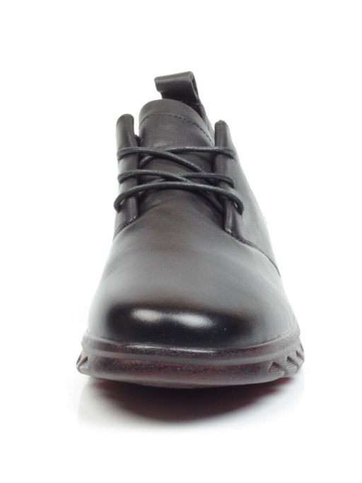 03-5908 BLACK Полуботинки женские (натуральная кожа)