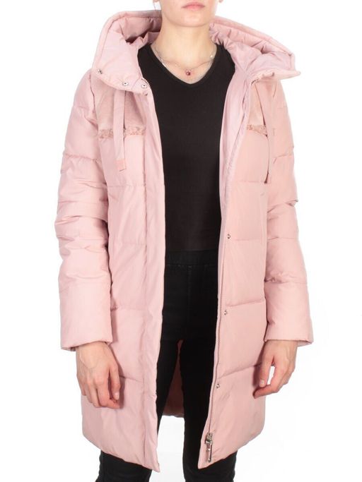 GWD21536P PINK Пальто зимнее женское PURELIFE (200 гр. холлофайбер) - Fashion фото 5