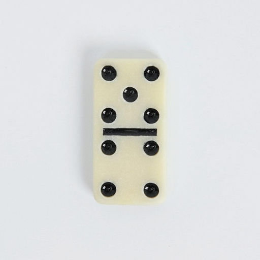 Домино классическое «Форкас», 28 шт., чёрный