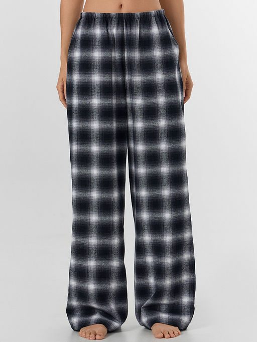 Брюки домашние женские в клетку - Mark formelle фото 2