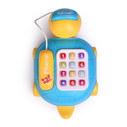 Каталка "Черепашка" с телефоном, в коробке