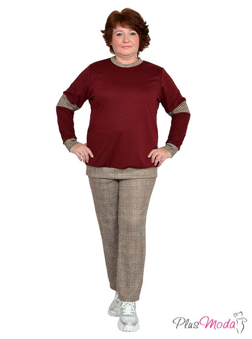 Брюки Модель №754 размеры 44-84 - Plusmoda фото 4