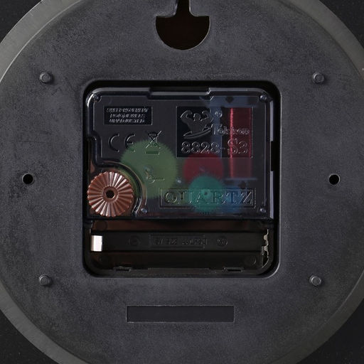 Часы настенные интерьерные «Ламфи», серия: Лофт, дерево, металл, бесшумные, плавный ход, d=60 см, от батарейки 1хАА