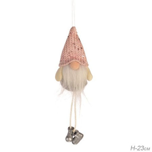 Новогоднее украшение Гном 23 см/ GH-05 /уп 200/микс - Галеонтрейд фото 6