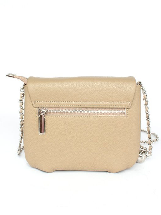 Сумка женская натуральная кожа GU 2066-99147, 1отд+карм/перег, плечевой ремень, капучино SALE 261152 - Adelia фото 2