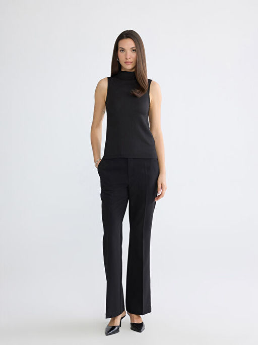 Dik Yaka Dokulu Bluz