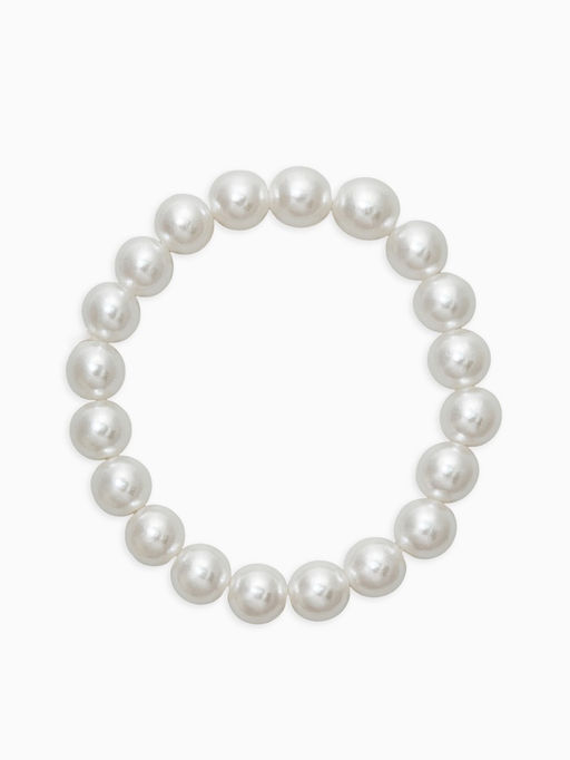 Браслет «Бусины жемчуга», набор 3 шт. №10.12.14, белый