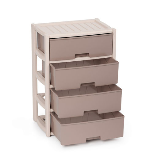 Комод "Колорит" 4-х секцион. широкий (бежевый) М8759