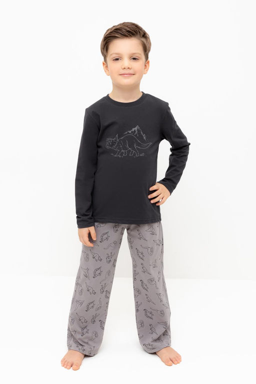 К 1600/графит,дино друзья пижама дет