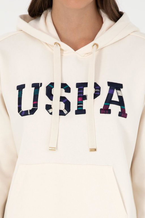 Женский кремовый свитшот - U.s. polo assn фото 6