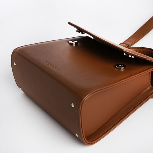 Сумка женская TEXTURA, мессенджер, средний размер, цвет коричневый  фото 5