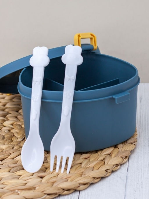 Ланчбокс "Strawberry", blue (750 мл)