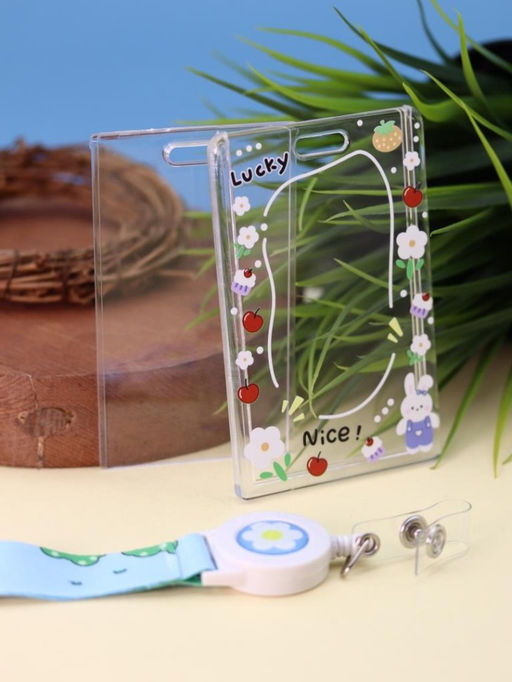 Футляр для карт на ленте "Nice flowers"