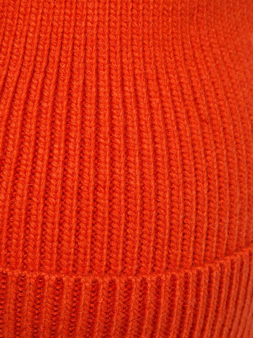 Шапка жен. шерсть+анг+нейл LB-WT35001 orange - Labbra фото 3