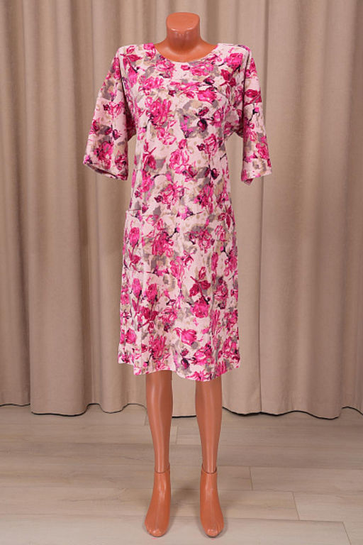 Туника велюровая (01019, фуксия)