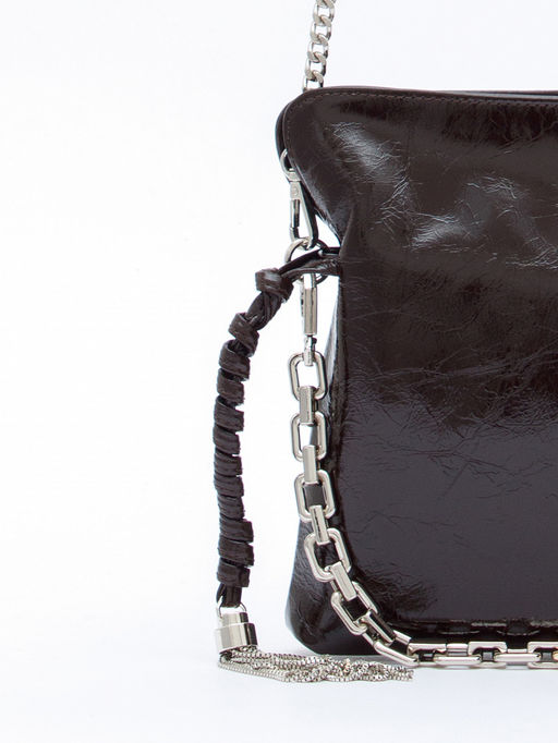 Сумка 6010-1L coffee Polina&Eiterou