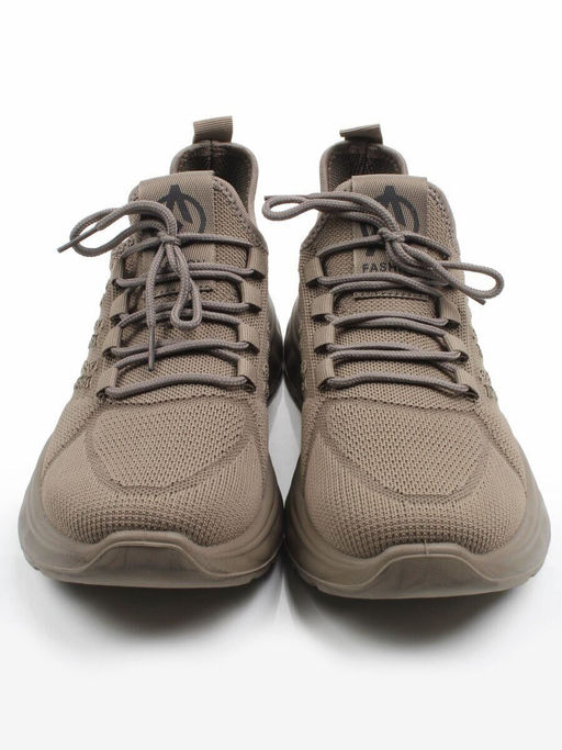 03-TEX-D01-06 KHAKI Кроссовки летние мужские (текстиль)