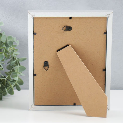 Фоторамка для фото 15×20 см Ellis, МДФ, с паспарту, серебро