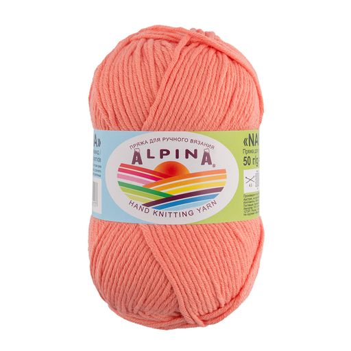 Пряжа ALPINA NANA 70% хлопок, 30% полиамид 10 шт. х 50 г 105 м  10 м