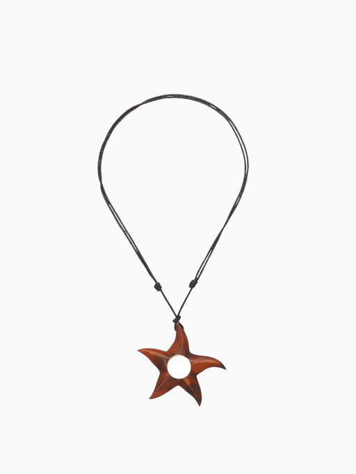 Кулон «Звезда», дерево соно