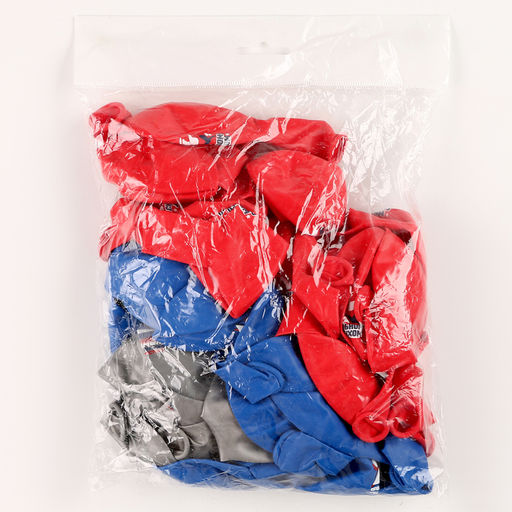 Воздушные шары латексные 12 С 23 февраля, 50 шт., МИКС - Страна карнавалия фото 2