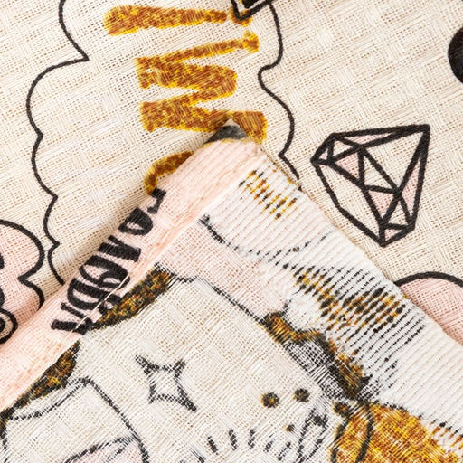 Простыня банная Этель Девичник 150х180 см, вафля 200г/м2, 100% хл  фото 4