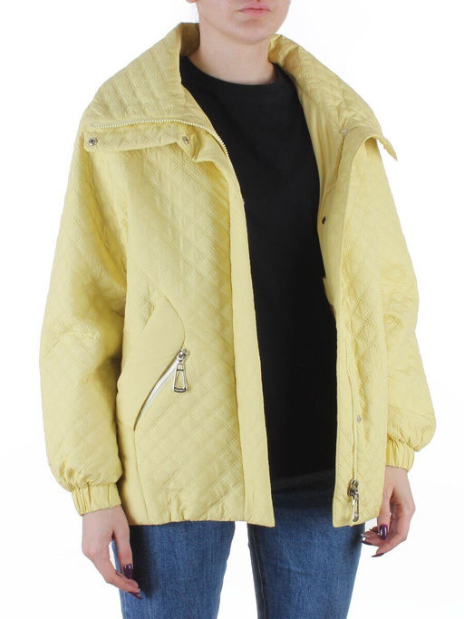 BM8819 YELLOW Куртка демисезонная женская (50 гр. синтепон)
