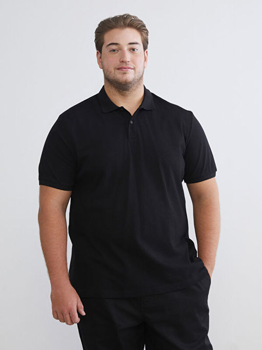 Polo Yaka K?sa Kollu Pike Erkek Ti??rt