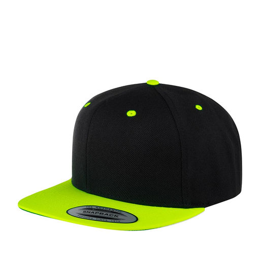 Бейсболка FLEXFIT арт. 6089MT (черный / желтый)