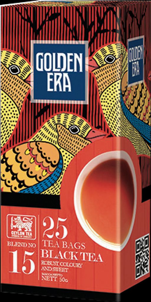 GOLDEN ERA. Black Tea карт.пачка, 25 пак.