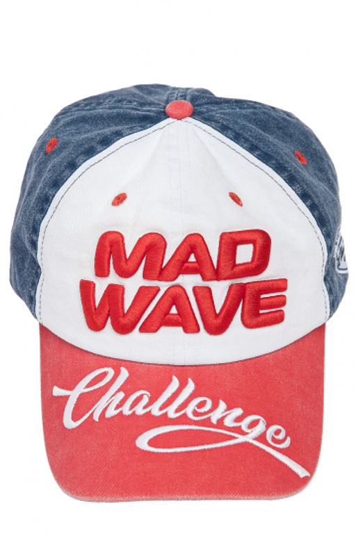 Сувенирная продукция Mad Wave Challenge Baseball cap Mad Wave Challenge, Mad Wave Challenge, MW Challenge  фото 3