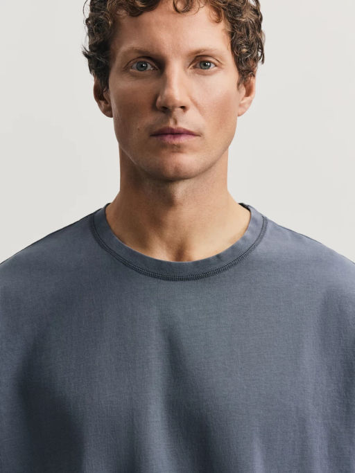 Футболка с эффектом garment dye / Zarina  фото 6