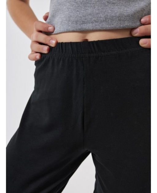 Лосины дет GL 179-058 с принтом - чёрный