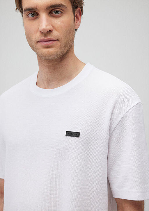 Mavi Black Siyah Dokulu Basic Tisort  фото 5