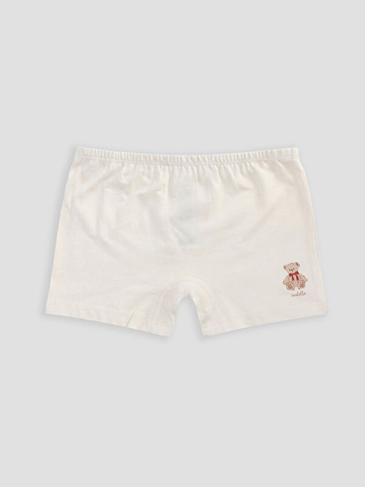 Bask?l? K?z ?ocuk Boxer 3l?