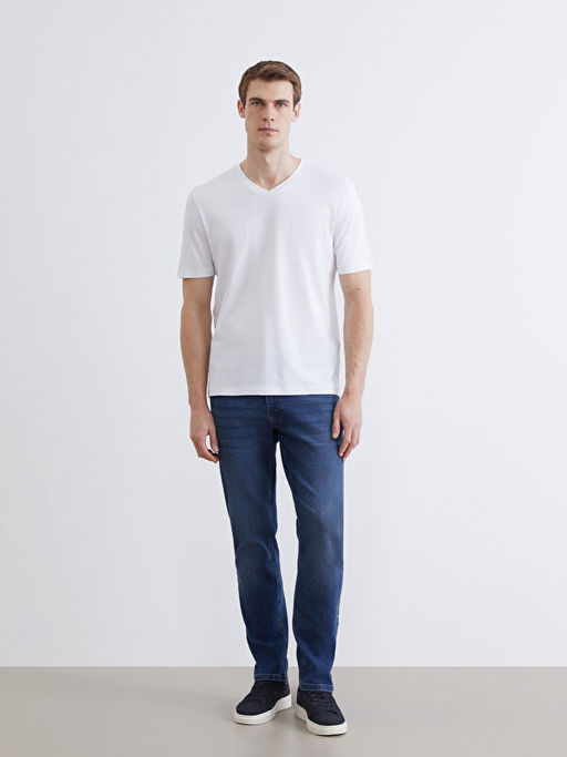 V Yaka Penye Erkek Ti??rt