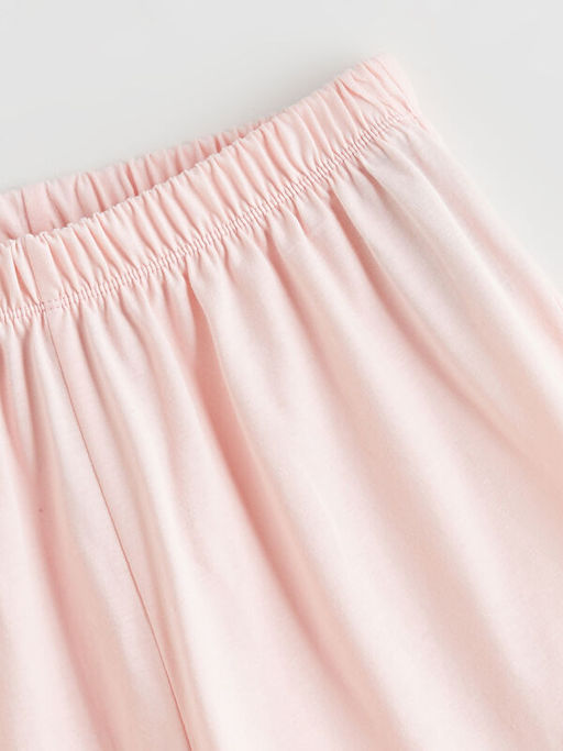 Beli Lastikli K?z ?ocuk Pijama ?ort