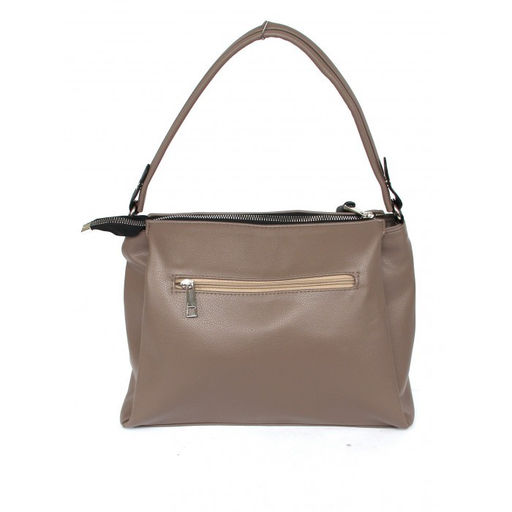 Сумка женская искусственная кожа ADEL-289/1в, 3отд.2внут.карм. плеч/рем-стропа, капучино 260893 - Adelia фото 2