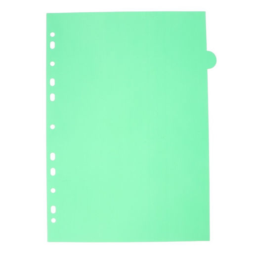 Цена за 2 шт. Разделитель листов A4 (245×305 мм), цветовой, 12 листов, «deVENTE. Pastel», полипропилен 140 мкм, индивидуальная упаковка