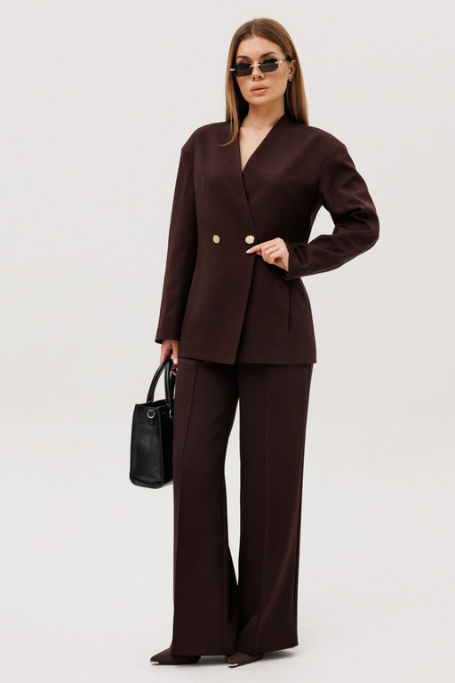Костюм AmberA 2132-1 шоколад фото 3